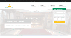 Desktop Screenshot of hotelfestoon.com